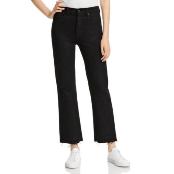 DEREK LAM DENIM Gia Cropped Jeans, 26 - Picture 1 of 12